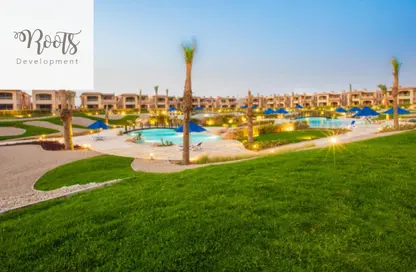 Chalet - 3 Bedrooms - 3 Bathrooms for sale in La Vista Topaz - La Vista - Al Ain Al Sokhna - Suez