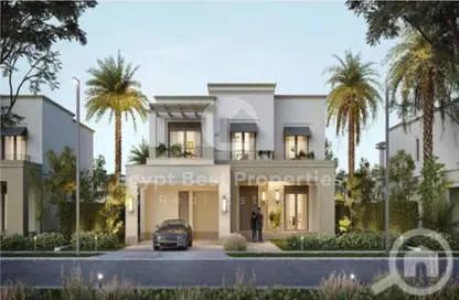Townhouse - 3 Bedrooms - 5 Bathrooms for sale in Belle Vie - New Zayed City - Sheikh Zayed City - Giza