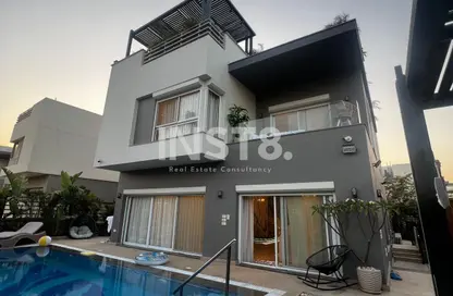 فيلا - 4 غرف نوم - 4 حمامات للايجار في جاردن ريزدنس - هايد بارك - مدينة القاهرة الجديدة - القاهرة