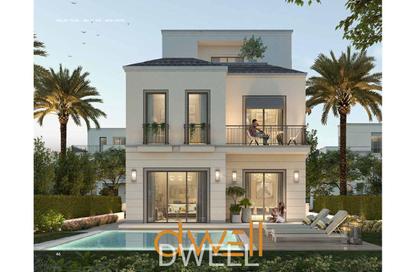 تاون هاوس - 3 غرف نوم - 2 حمامات للبيع في بيل فى - مدينة زايد الجديدة - الشيخ زايد - الجيزة
