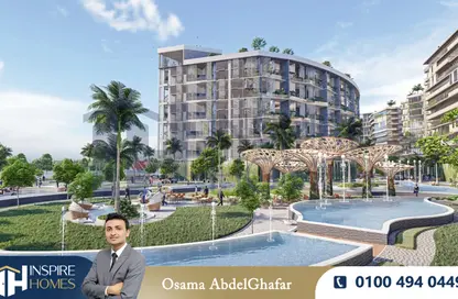 شقة - 2 غرف نوم - 2 حمامات للبيع في سكاي لاين - سموحة - حي شرق - الاسكندرية