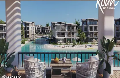 Chalet - 2 Bedrooms - 2 Bathrooms for sale in Al Masyaf - Ras Al Hekma - North Coast