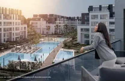 Apartment - 2 Bedrooms - 1 Bathroom for sale in AlKarma Kay - Sheikh Zayed Compounds - Sheikh Zayed City - Giza