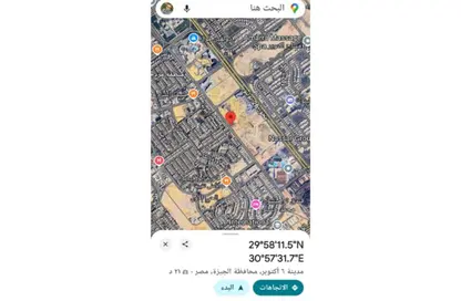 Land - Studio for sale in Center Rabah St. - 1st District - 6 October City - Giza
