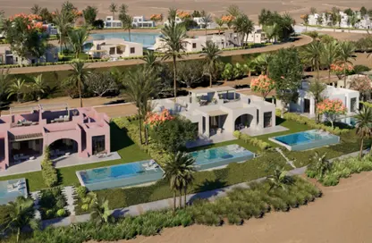Villa - 3 Bedrooms - 4 Bathrooms for sale in Swan Lake Gouna - Al Gouna - Hurghada - Red Sea