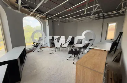 Office Space - Studio - 2 Bathrooms for rent in El Diplomaseen - The 5th Settlement - New Cairo City - Cairo