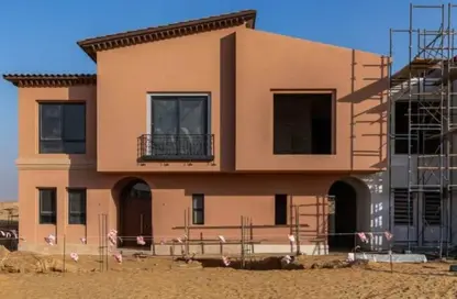 Twin House - 6 Bedrooms - 4 Bathrooms for sale in Village West - Sheikh Zayed Compounds - Sheikh Zayed City - Giza