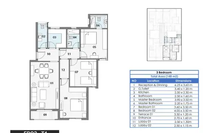 شقة - 3 غرف نوم - 3 حمامات للبيع في التجمع الخامس - مدينة القاهرة الجديدة - القاهرة