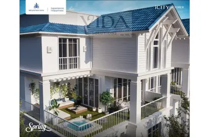 Apartment - 3 Bedrooms - 3 Bathrooms for sale in Mountain View iCity October - 6 October Compounds - 6 October City - Giza