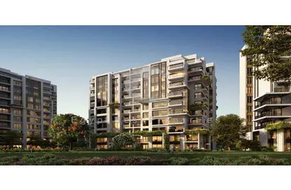 Apartment - 2 Bedrooms - 2 Bathrooms for sale in Park Side Residence - Zed Towers - Sheikh Zayed Compounds - Sheikh Zayed City - Giza