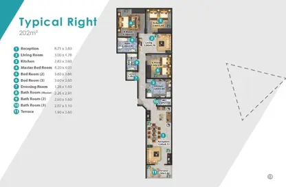 Apartment - 3 Bedrooms - 2 Bathrooms for sale in Bait Alwatan - The 5th Settlement - New Cairo City - Cairo