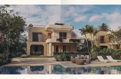 Chalet - 3 Bedrooms - 3 Bathrooms for sale in Ramla Lakeside - Qesm Ad Dabaah - North Coast