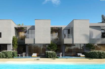 Twin House - 3 Bedrooms - 3 Bathrooms for sale in Azha North - Ras Al Hekma - North Coast