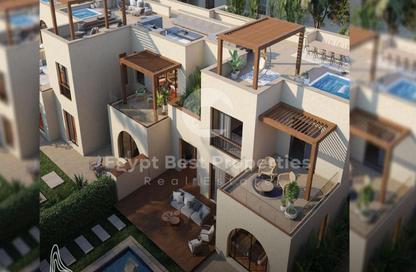 Chalet - 2 Bedrooms - 2 Bathrooms for sale in Makadi Orascom Resort - Makadi - Hurghada - Red Sea