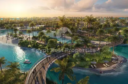 Chalet - 3 Bedrooms - 4 Bathrooms for sale in Ramla Lakeside - Qesm Ad Dabaah - North Coast
