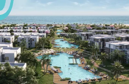 Chalet - 2 Bedrooms - 2 Bathrooms for sale in Koun - Ras Al Hekma - North Coast