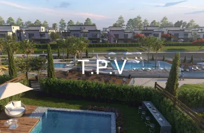 Twin House - 6 Bedrooms - 5 Bathrooms for sale in Azzar - 5th Settlement Compounds - The 5th Settlement - New Cairo City - Cairo