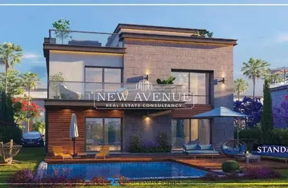 Villa - 4 Bedrooms - 3 Bathrooms for sale in Azzar 2 - 5th Settlement Compounds - The 5th Settlement - New Cairo City - Cairo