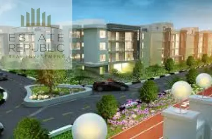 Apartment - 2 Bedrooms - 2 Bathrooms for sale in Galleria Moon Valley - South Investors Area - New Cairo City - Cairo