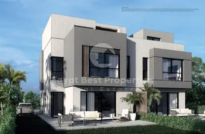 Twin House - 4 Bedrooms - 4 Bathrooms for sale in Swan Lake Residence - 5th Settlement Compounds - The 5th Settlement - New Cairo City - Cairo Twin House - 4 Bedrooms - 4 Bathrooms for sale in Swan Lake Residence - 5th Settlement Compounds - The 5th Settlement - New Cairo City - Cairo