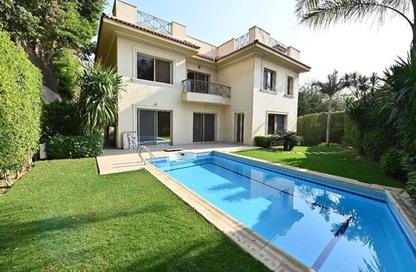Villa - 4 Bedrooms - 5 Bathrooms for rent in Katameya Heights - El Katameya Compounds - El Katameya - New Cairo City - Cairo