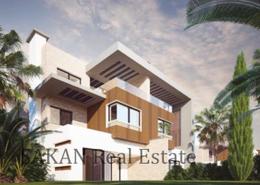 Twin House - 4 bedrooms - 4 bathrooms for للبيع in New Giza - Cairo Alexandria Desert Road - 6 October City - Giza