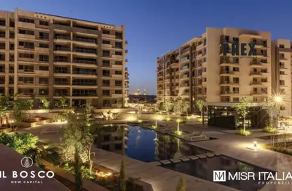 Duplex - 3 Bedrooms - 2 Bathrooms for sale in IL Bosco - New Capital Compounds - New Capital City - Cairo