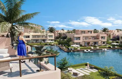Chalet - 3 Bedrooms - 3 Bathrooms for sale in Hacienda Waters - Qesm Ad Dabaah - North Coast