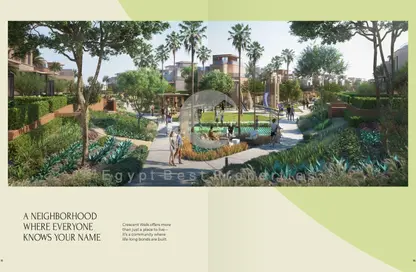 Villa - 4 Bedrooms - 5 Bathrooms for sale in Crescent Walk - 5th Settlement Compounds - The 5th Settlement - New Cairo City - Cairo