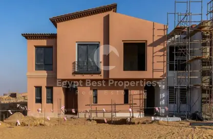 Twin House - 4 Bedrooms - 5 Bathrooms for sale in Village West - Sheikh Zayed Compounds - Sheikh Zayed City - Giza
