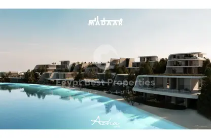 شاليه - 3 غرف نوم - 3 حمامات للبيع في ازها الساحل الشمالي - راس الحكمة - الساحل الشمالي