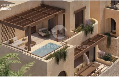 شاليه - 2 غرف نوم - 3 حمامات للبيع في رملة ليك سايد - قسم الضبعة - الساحل الشمالي