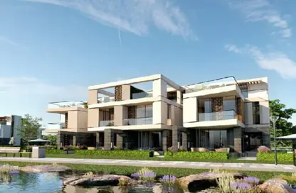 Apartment - 4 Bedrooms - 4 Bathrooms for sale in The brooks - El Katameya Compounds - El Katameya - New Cairo City - Cairo