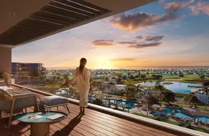 Chalet - 2 Bedrooms - 3 Bathrooms for sale in Hacienda Waters - Qesm Ad Dabaah - North Coast