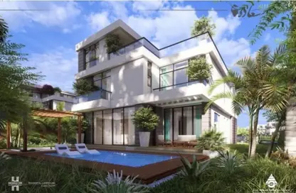 Apartment - 3 Bedrooms - 3 Bathrooms for sale in Saada Compound - New Cairo City - Cairo