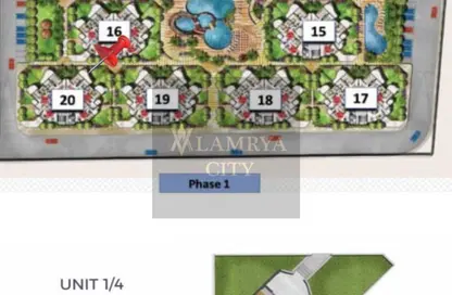 Chalet - 2 Bedrooms - 1 Bathroom for sale in Mazarine - New Alamein City - Al Alamein - North Coast