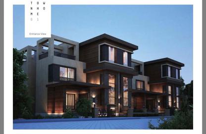 Twin House - 4 Bedrooms - 4 Bathrooms for sale in New Giza - Cairo Alexandria Desert Road - 6 October City - Giza