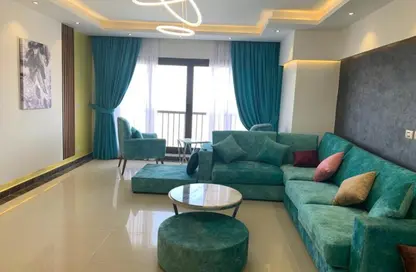 Apartment - 2 Bedrooms - 3 Bathrooms for rent in Porto New Cairo - 5th Settlement Compounds - The 5th Settlement - New Cairo City - Cairo