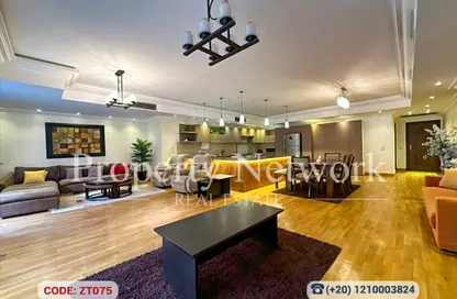 Apartment - 3 Bedrooms - 3 Bathrooms for rent in Lake View - 5th Settlement Compounds - The 5th Settlement - New Cairo City - Cairo