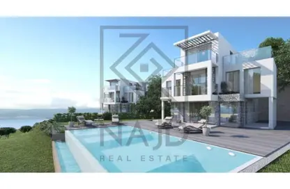 Chalet - 2 Bedrooms - 2 Bathrooms for sale in IL Monte Galala - Al Ain Al Sokhna - Suez