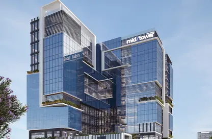 Retail - Studio - 2 Bathrooms for sale in Mid Tower - Downtown Area - New Capital City - Cairo