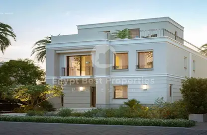 Twin House - 5 Bedrooms - 5 Bathrooms for sale in Levana - Uptown Cairo - Mokattam - Cairo