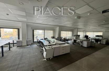 Office Space - Studio - 5 Bathrooms for rent in V90 - North Teseen St. - The 5th Settlement - New Cairo City - Cairo