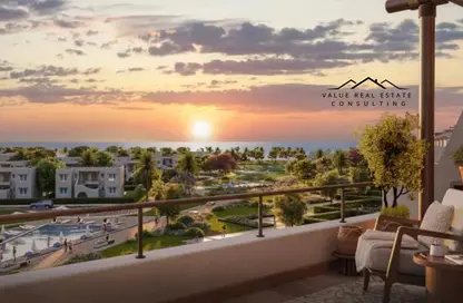 Chalet - 3 Bedrooms - 4 Bathrooms for sale in Hacienda West - Ras Al Hekma - North Coast