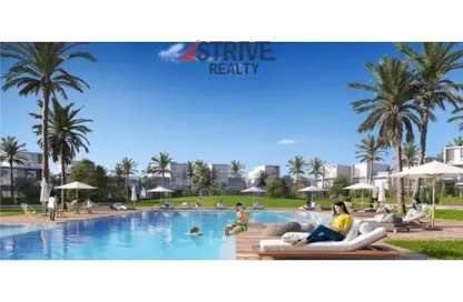 Chalet - 2 Bedrooms - 2 Bathrooms for sale in Mazarine - New Alamein City - Al Alamein - North Coast