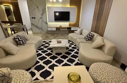 Apartment - 3 Bedrooms - 2 Bathrooms for rent in Omar Ibn Al Khattab St. - Rehab City Forth Phase - Al Rehab - New Cairo City - Cairo