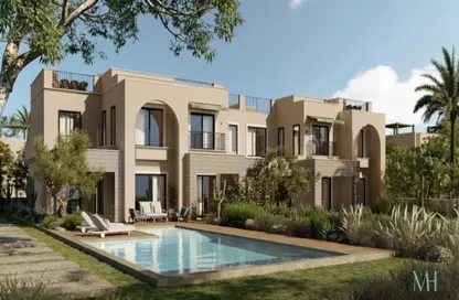Chalet - 2 Bedrooms - 2 Bathrooms for sale in Fanadir Bay - Al Gouna - Hurghada - Red Sea