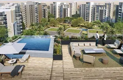 Apartment - Studio - 1 Bathroom for sale in Park Side Residence - Zed Towers - Sheikh Zayed Compounds - Sheikh Zayed City - Giza