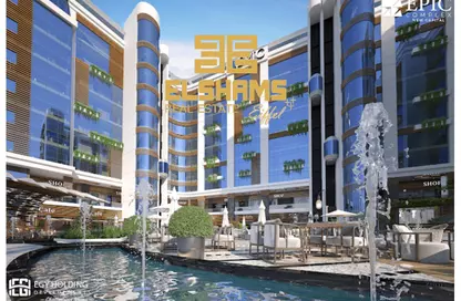 Shop - Studio - 3 Bathrooms for sale in MU-23 - Downtown Area - New Capital City - Cairo