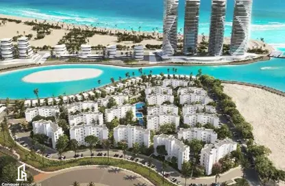 شاليه - 3 غرف نوم - 3 حمامات للبيع في بالم هيلز العلمين الجديدة - مدينة العلمين الجديدة - العلمين - الساحل الشمالي